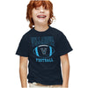 Villanova University Football Ball Kids T Shirt for Youth Boys and Girls