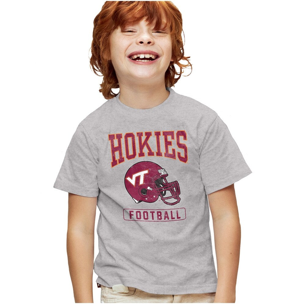 Virginia Tech Football Kids T Shirt for Youth Boys and Girls