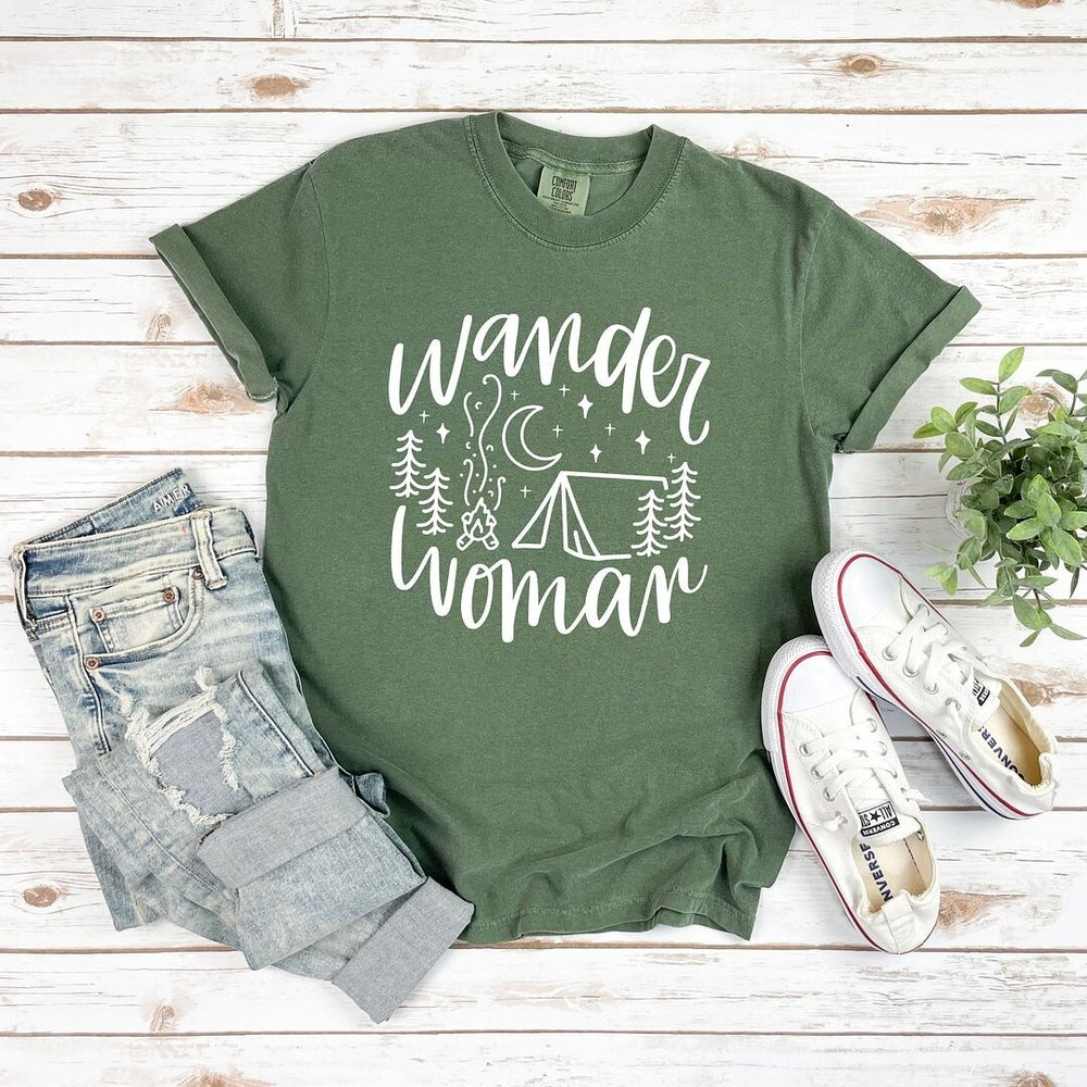 Wander Woman Tent Garment Dyed Tee