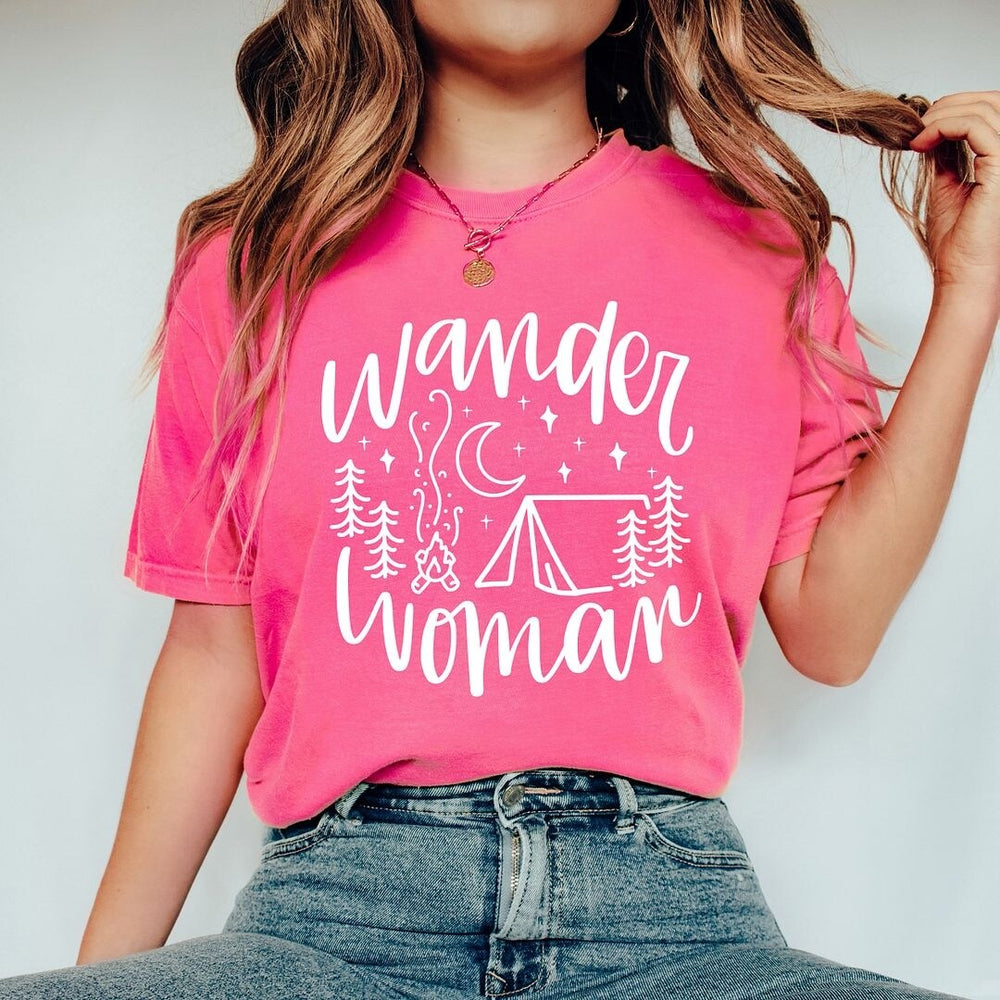 Wander Woman Tent Garment Dyed Tee