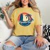 Wanderlust Tropical Paradise Garment Dyed Tee