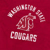 Washington State University Cougars Unisex Adult Heathered Premium T Shirt