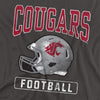 Washington State University Football Helmet Kids T Shirt for Youth Boys and Girls