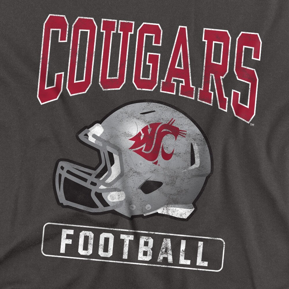 Washington State University Football Helmet Kids T Shirt for Youth Boys and Girls