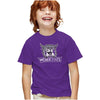 Weber State University Distressed Primary Logo Kids T Shirt for Youth Boys and Girls