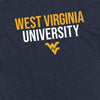 West Virginia University Stacked Unisex Adult Heathered Premium T Shirt