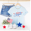 Western Stars and Stripes Short Sleeve Crewnneck Tee