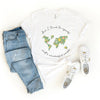 What A Wonderful World Short Sleeve Crewnneck Tee