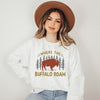 Where The Buffalo Roam Graphic Sweatshirt