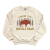 Where The Buffalo Roam Graphic Sweatshirt