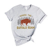 Where the Buffalo Roam Short Sleeve Crewnneck Tee