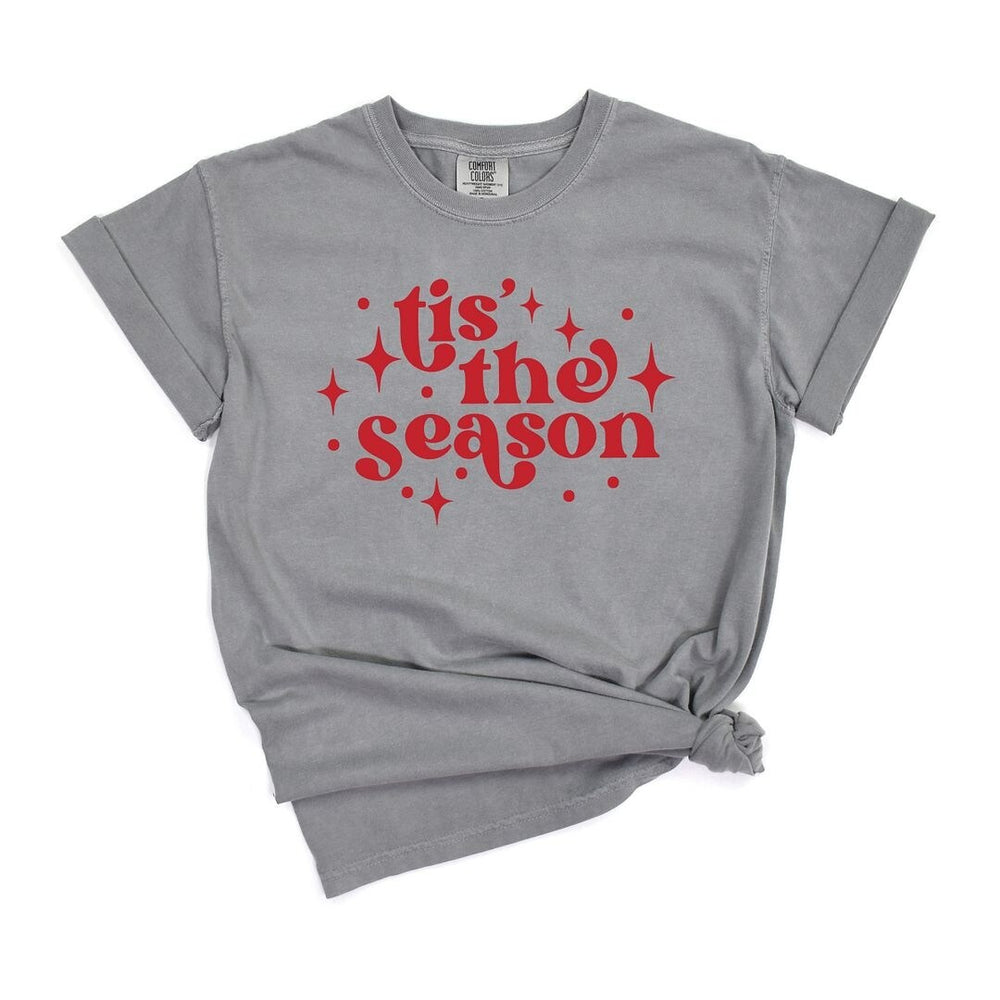 Whimsical Tis the Season Garment Dyed Tee