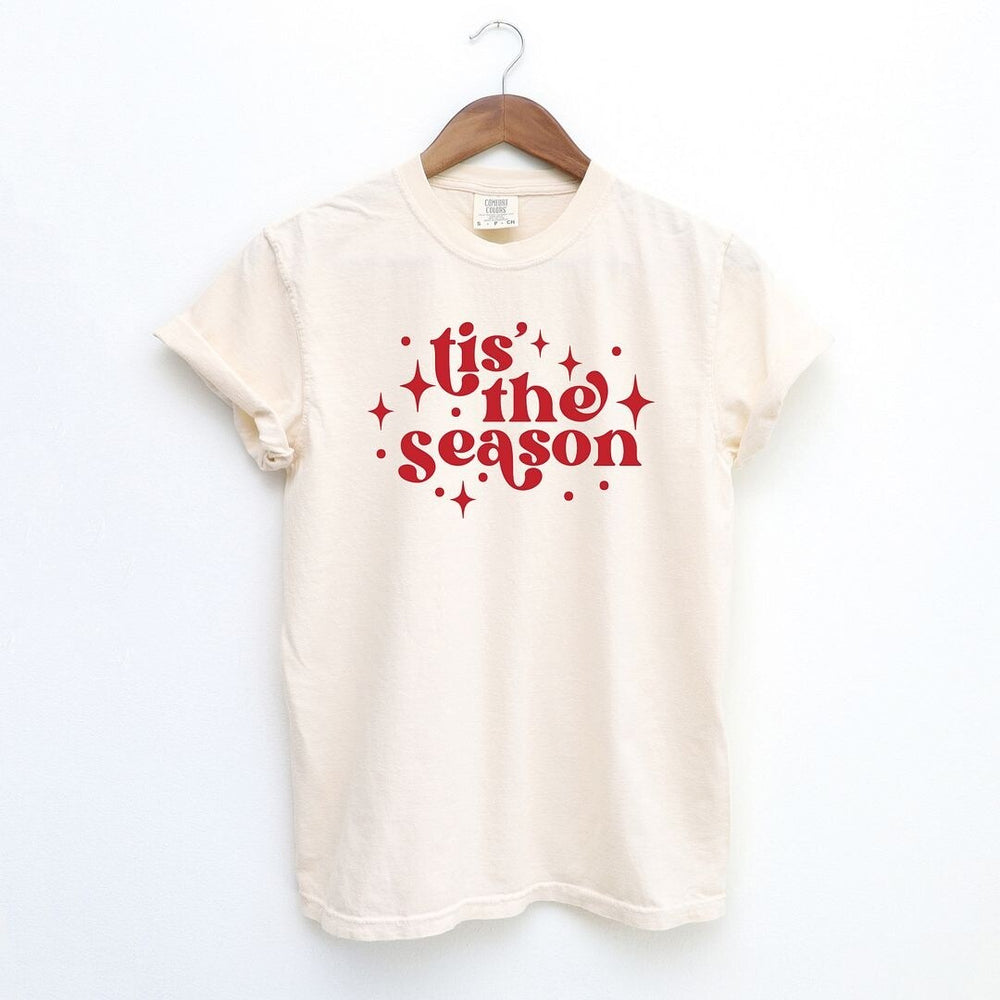 Whimsical Tis the Season Garment Dyed Tee