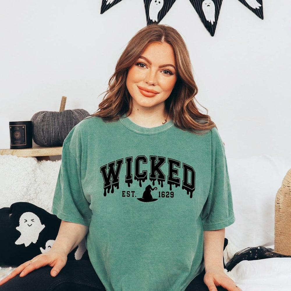 Wicked 1629 Garment Dyed Tee