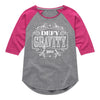 Girls Toddler Wicked Defy Gravity Raglan