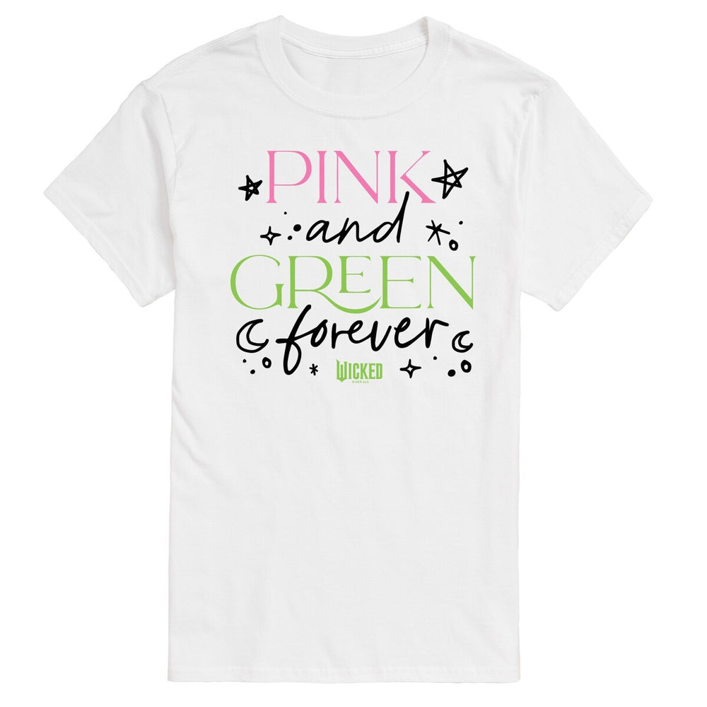 Big & Tall Wicked Pink and Green Tee