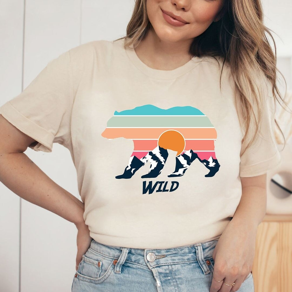 Wild Bear Short Sleeve Crewnneck Tee