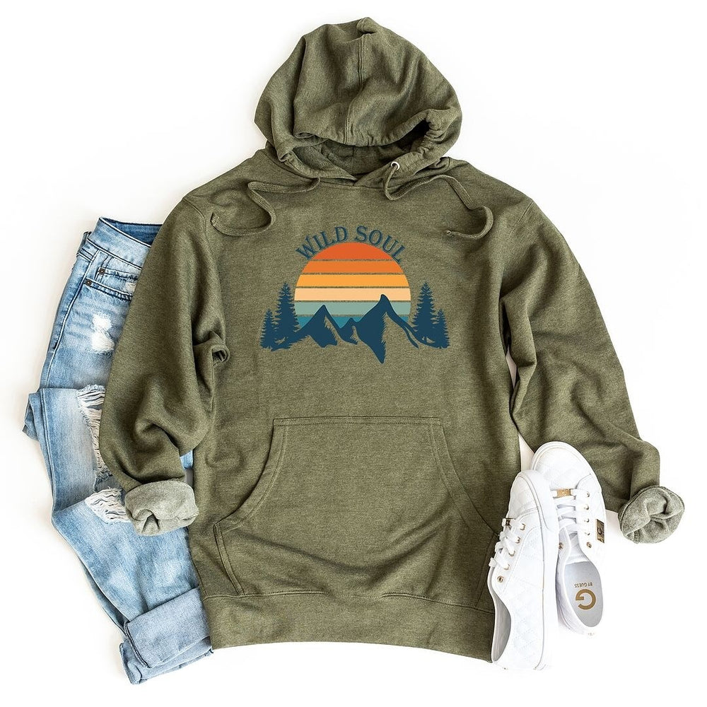 Wild Soul Colorful Graphic Hoodie