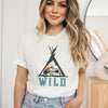 Wild Teepee Short Sleeve Crewnneck Tee