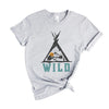 Wild Teepee Short Sleeve Crewnneck Tee