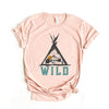 Wild Teepee Short Sleeve Crewnneck Tee