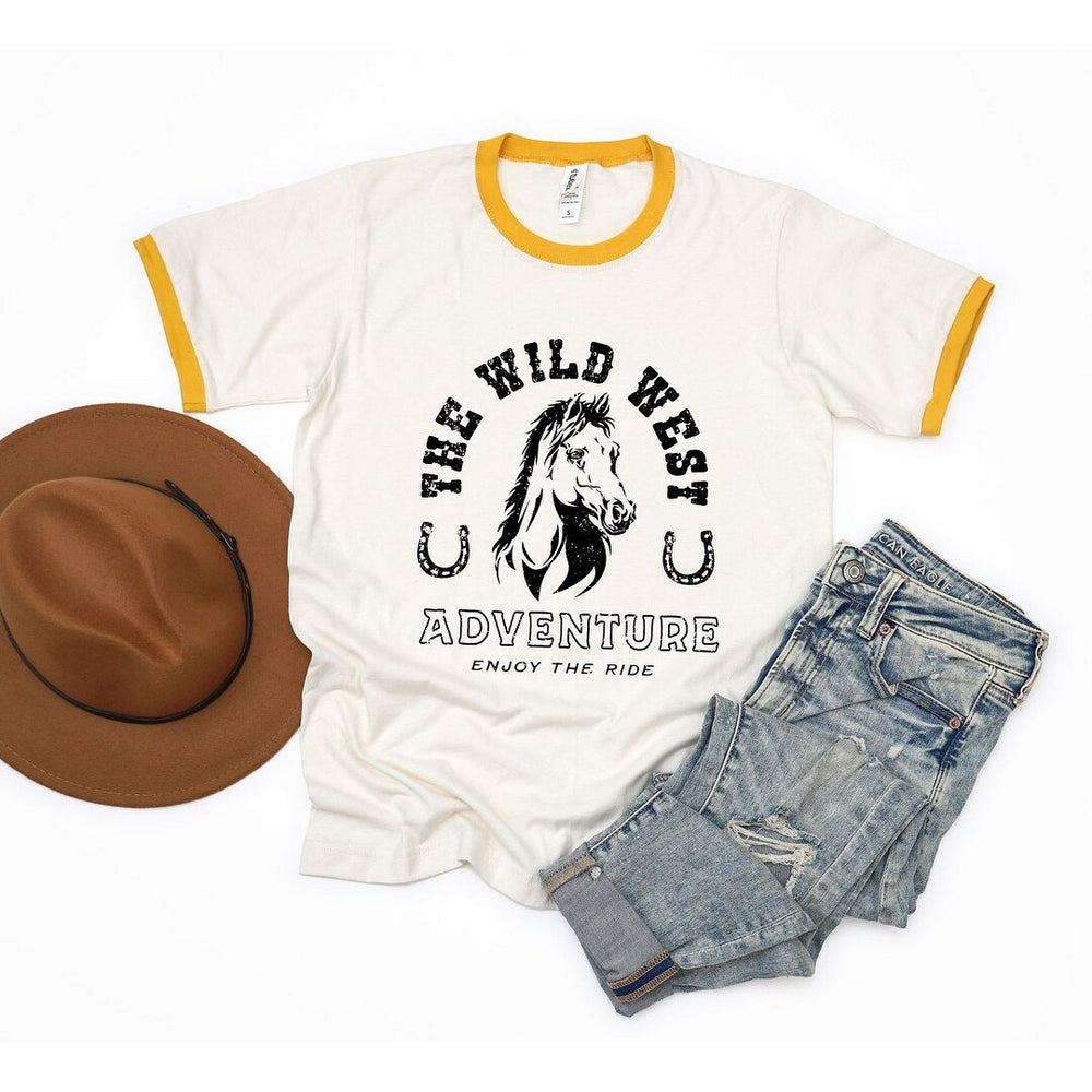 Wild West Adventure Ringer Tee