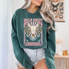 Wild West Cowgirl Garment Dyed Sweatshirt