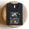 Winter Leaves Short Sleeve Crewnneck Tee