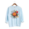 Winter Plants Garment Dyed Sweatshirt