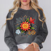 Winter Plants Garment Dyed Sweatshirt