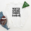 Winter Spring Summer Football Graphic Sweatshirt