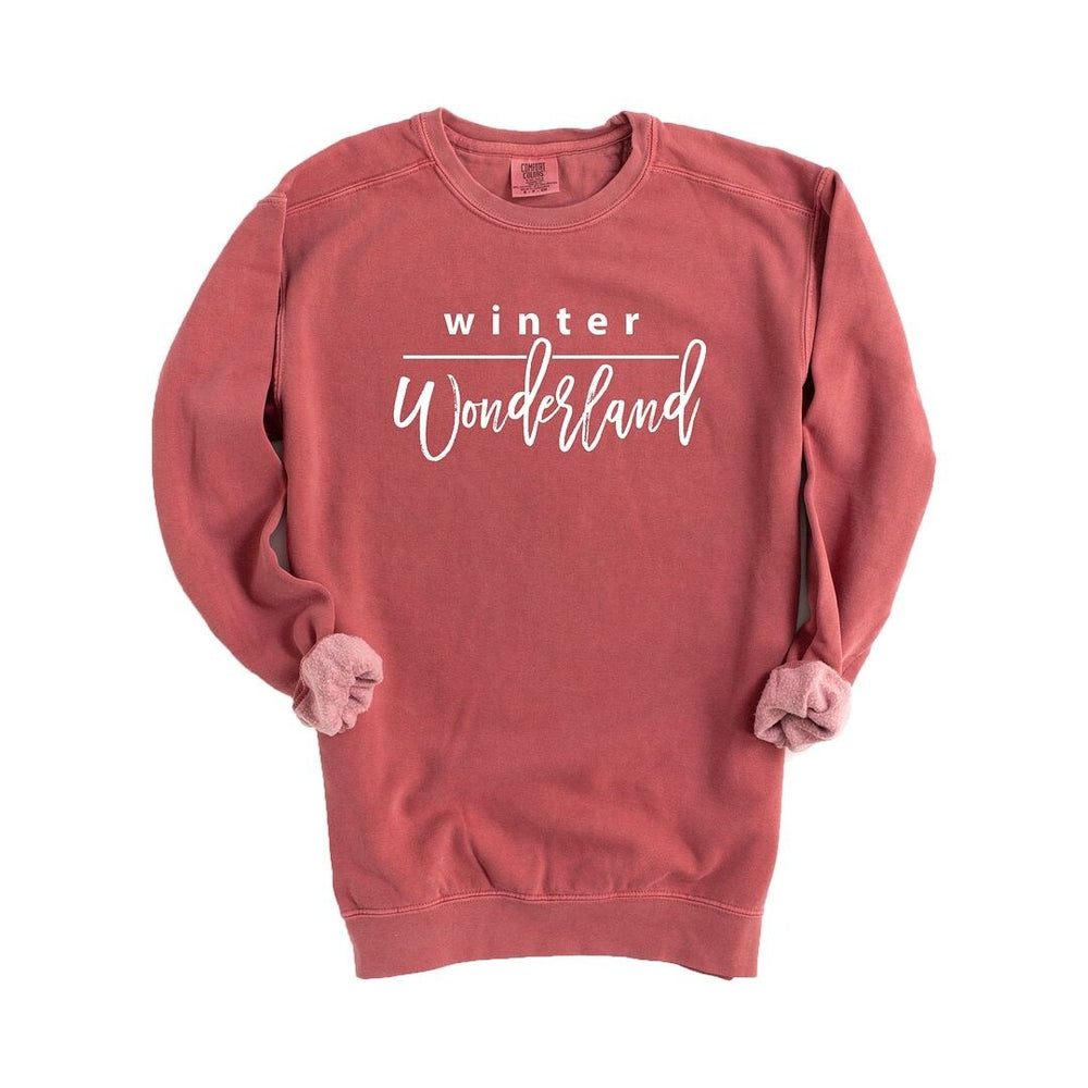 Winter Wonderland Garment Dyed Sweatshirt