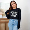 Witches Be Crazy Moon Long Sleeve Tee