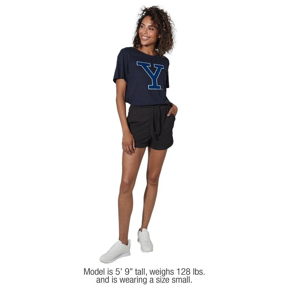 Yale University Distressed Primary Logo Women