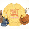 Yee Haw State Of Mind Garment Dyed Long Sleeve