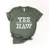 Yee Haw Stress Short Sleeve Crewnneck Tee