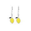 Yellow Lemon Drop Earrings