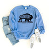 Yellowstone Bison Graphic Sweatshirt