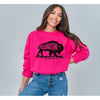 Yellowstone Bison Graphic Sweatshirt