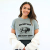 Yellowstone Fluffy Cows Garment Dyed Tee