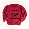 Yellowstone Fluffy Cows Graphic Sweatshirt