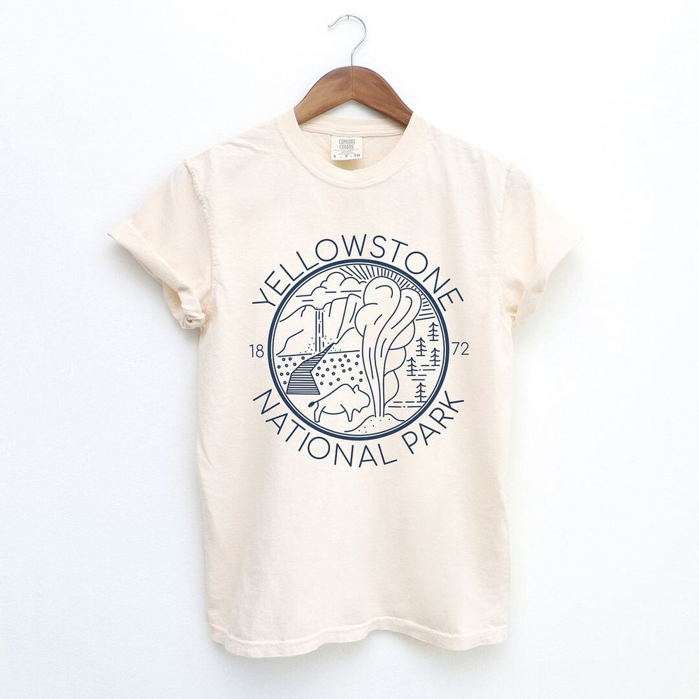 Yellowstone National Park Garment Dyed Tee