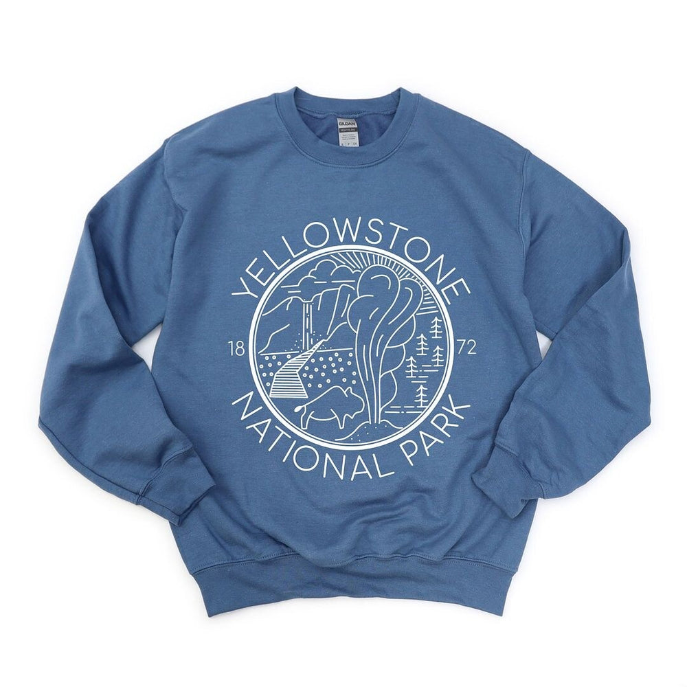 Yellowstone National Park Graphic Sweatshirt