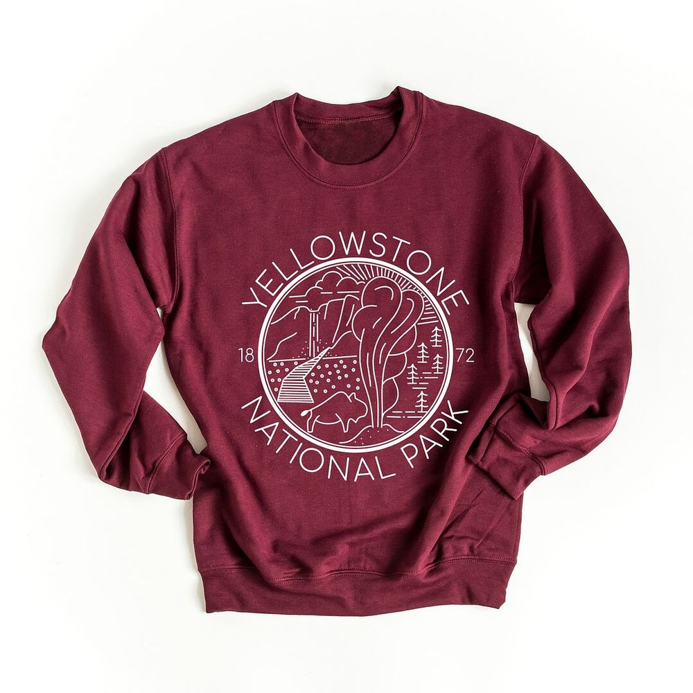 Yellowstone National Park Graphic Sweatshirt