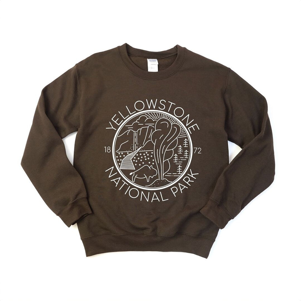 Yellowstone National Park Graphic Sweatshirt