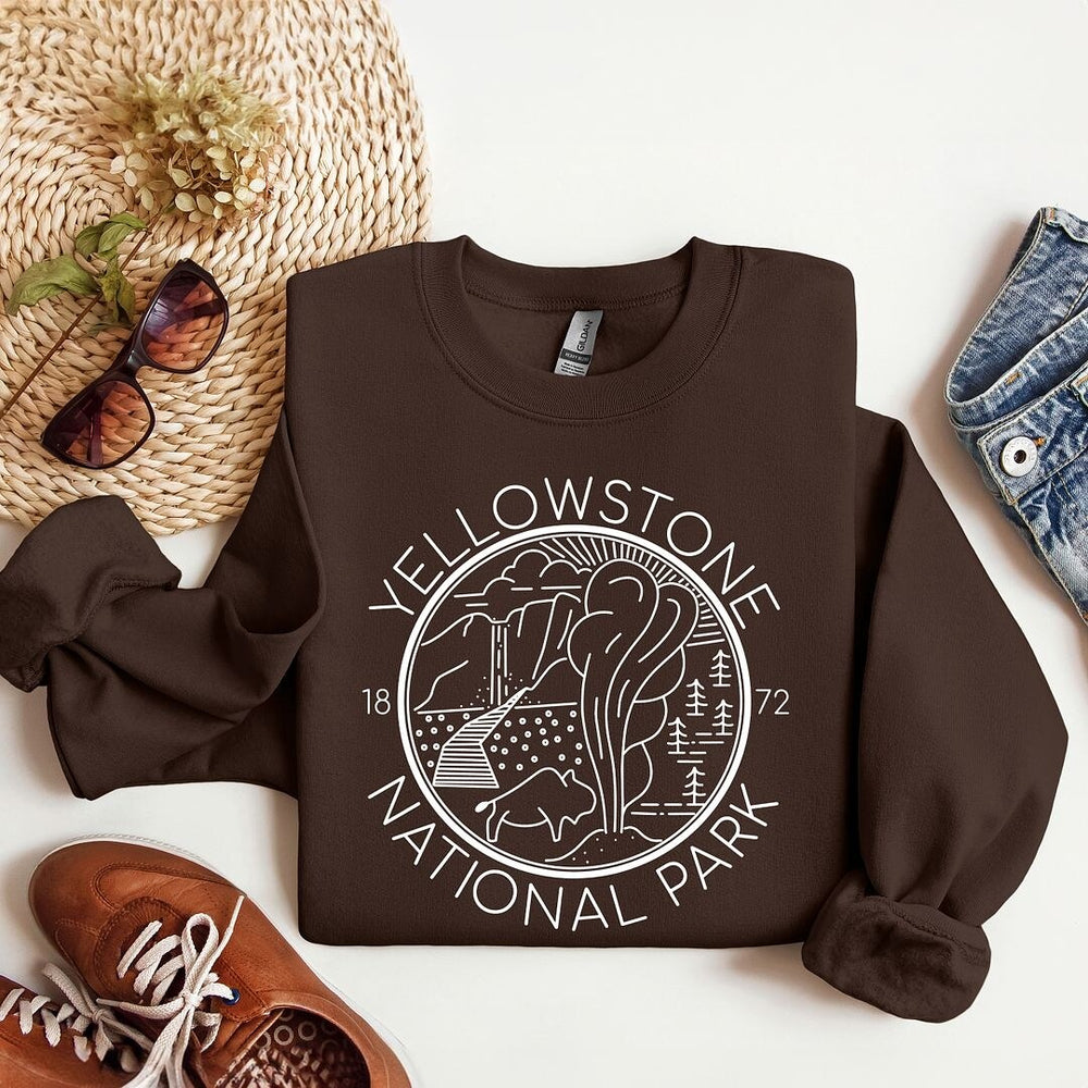 Yellowstone National Park Graphic Sweatshirt