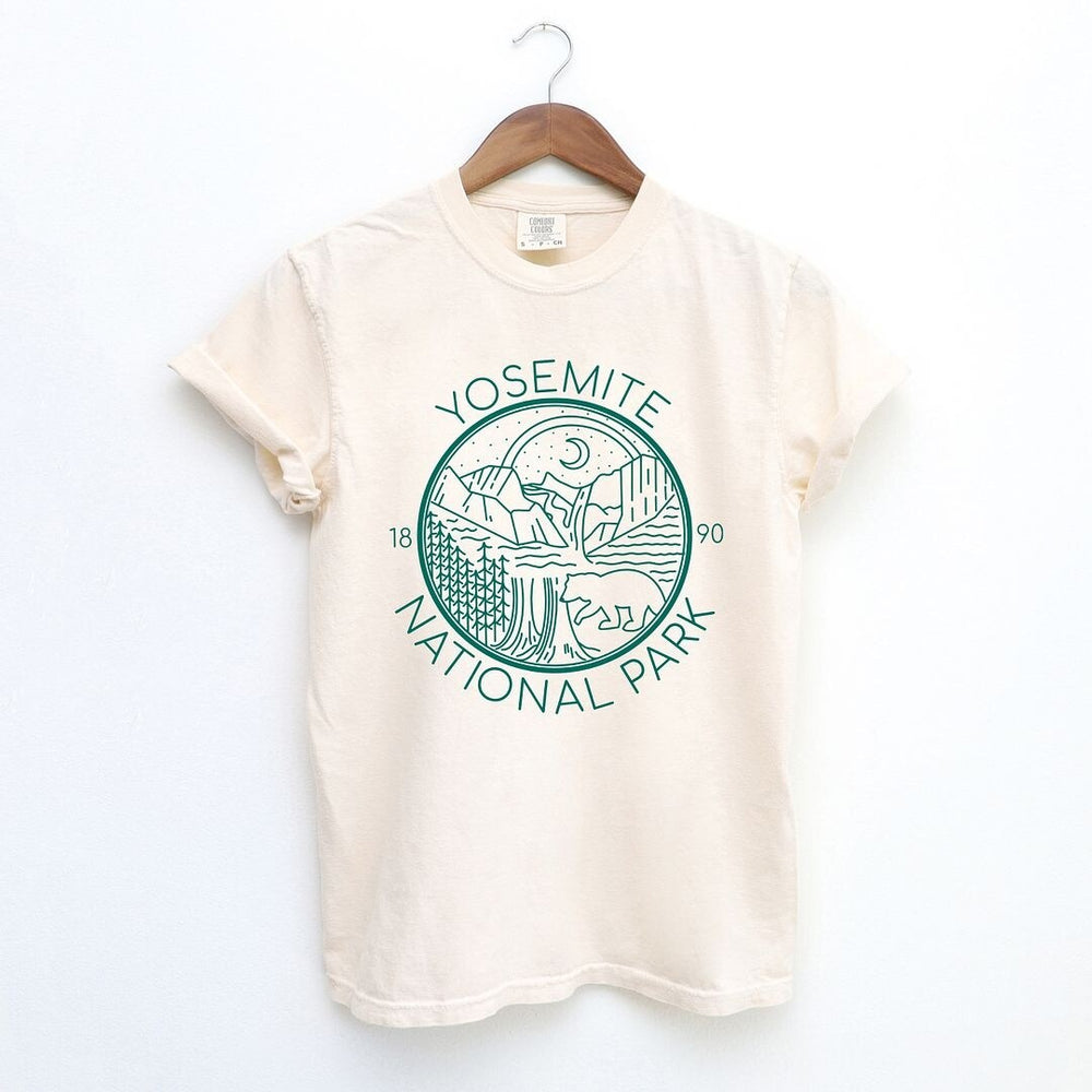 Yosemite National Park Garment Dyed Tee