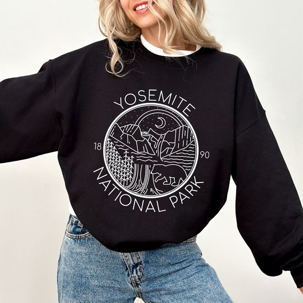 Yosemite National Park Graphic Sweatshirt