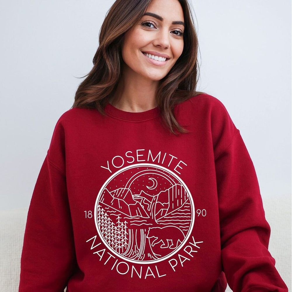 Yosemite National Park Graphic Sweatshirt