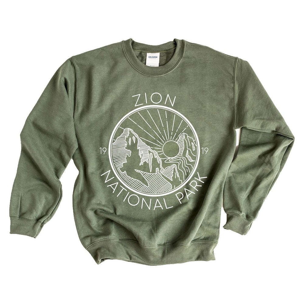 Zion National Park Graphic Sweatshirt